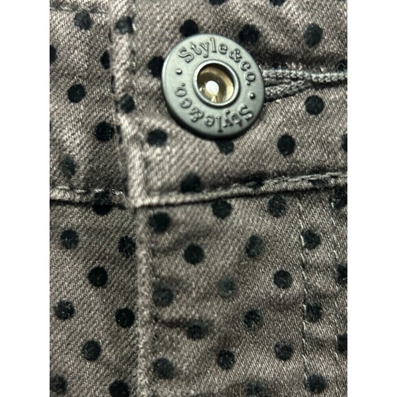 STYLE & Co Curvy Tummy Control High Waist Skinny Leg Jeans, Size 10 - Picture 3 of 11